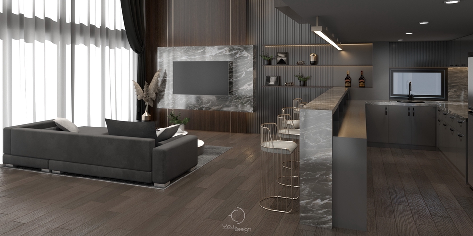 3D Perspective - รับออกแบบ ทำภาพ 3D Perspective งานภายใน - 14