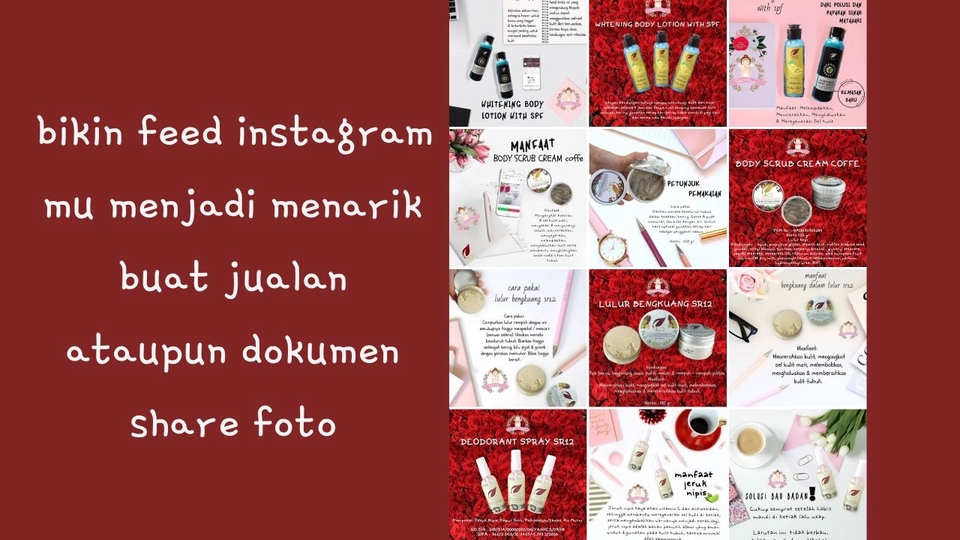 Banner Online - Instagram design feed jadi 3 jam - 5