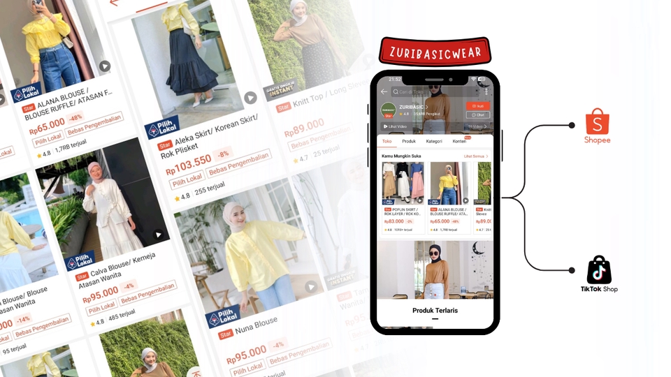 Jasa Upload Produk Tokopedia, Shopee, Bukalapak dan Marketplace Lainnya. Upload Massal Produk Toko Online.