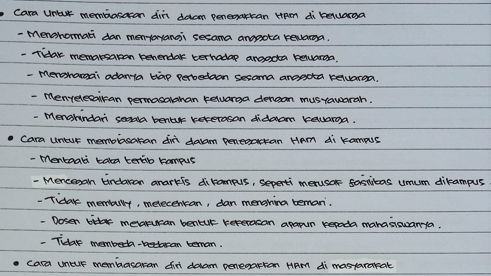 Jasa Lainnya - Jasa penulisan tangan untuk catatan - 1