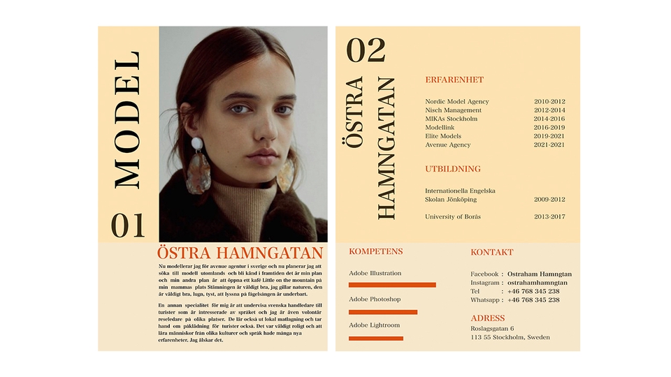 Portfolio & Resume - RESUME AND COVER LETTER WITH UNIQUE DESIGN - 3