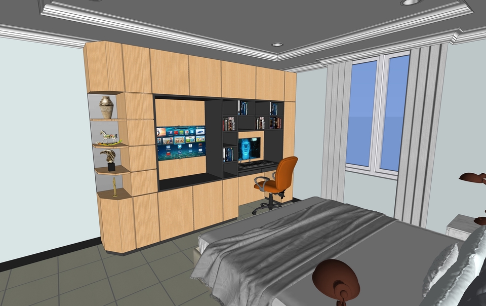 3D & Perspektif - GAMBAR 3D SKETCHUP - 15