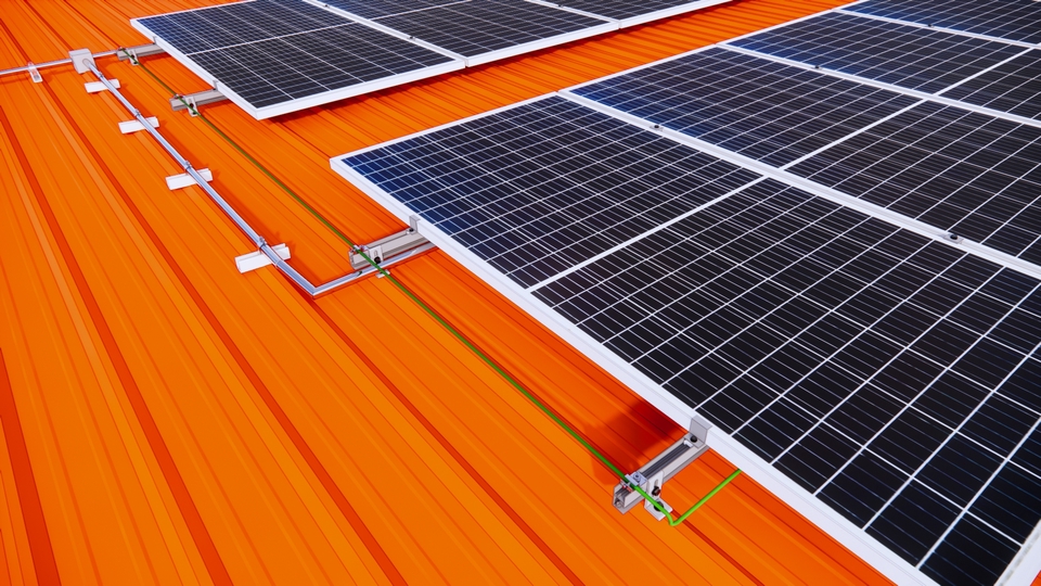เขียนแบบวิศวกรรมและออกแบบโครงสร้าง - ออกแบบ เขียนแบบ Solarcell System - 28