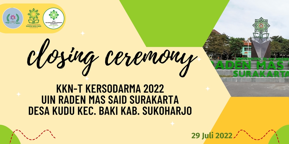 Jasa Desain Banner Instagram untuk KKN-T Kersodarma 2022 UIN Raden Mas Said Surakarta Desa Kudu Kec. Baki Kab. Sukoharjo