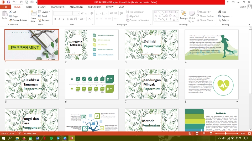 Presentasi - Jasa Pembuatan Desain Power Point Menarik dan Berkualitas untuk Presentasi - 7