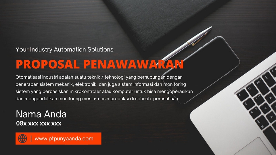 Mulai Bisnis/Start-up - Jasa Pembuatan Business Proposal untuk mengenalkan semua produk perusahaan - 1