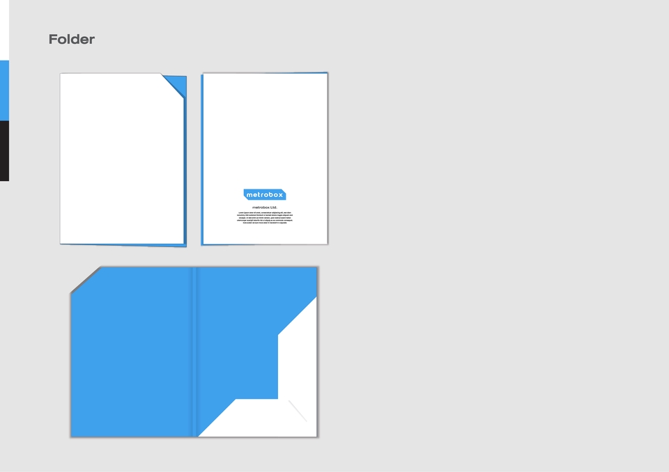 ออกแบบ Corporate Identity สวยงาม พร้อมแบบซองจดหมายและหัวกระดาษ บริการออกแบบ CI