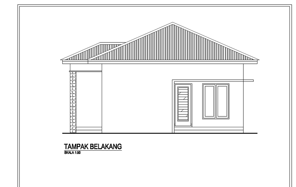 CAD Drawing - jasa gamabar 2d autocad & 3d skechup - 3