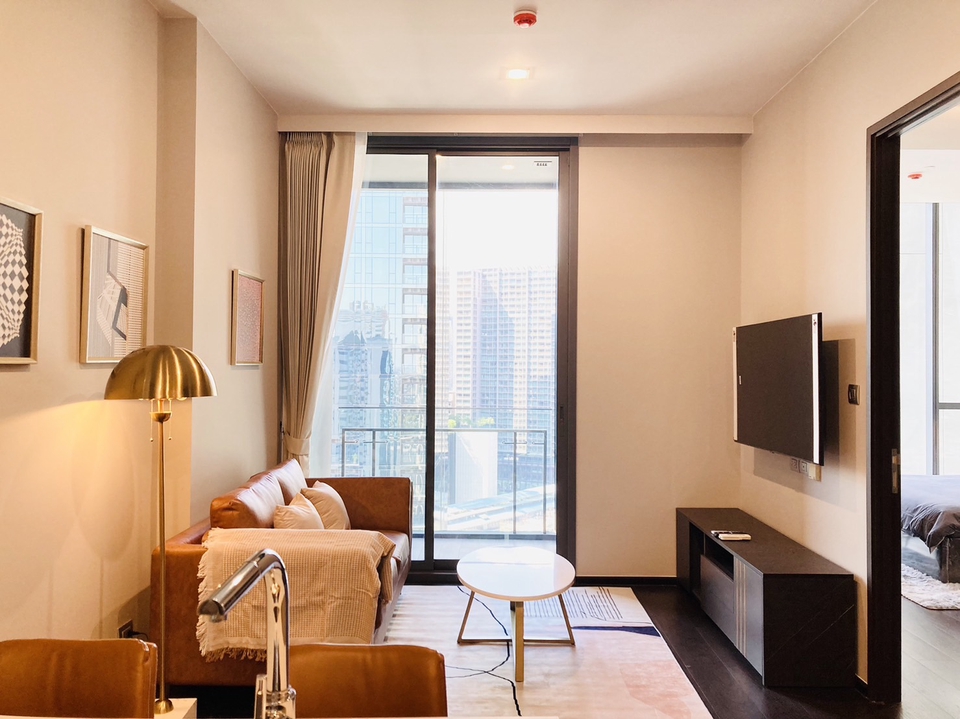 รีโนเวทคอนโด ตกแต่งคอนโด ห้องนั่งเล่นสวย