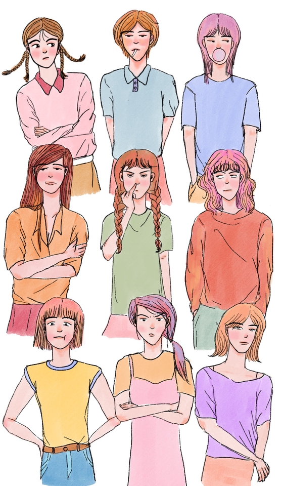 วาดภาพประกอบ - รับวาดภาพการ์ตูนคาแรกเตอร์ คู่รัก & เพื่อน - 13