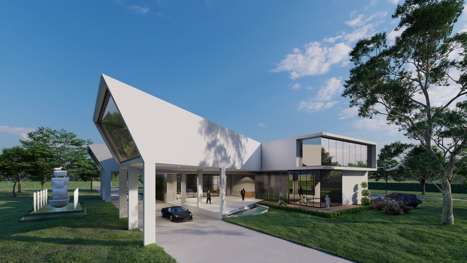 3D Perspective - รับทำ Perspective / ขึ้นโมเดล 3D / Presentation 2D or 3D - 6