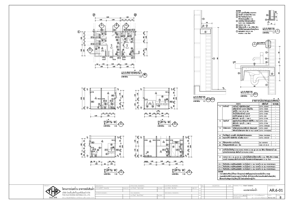 เขียนแบบวิศวกรรมและออกแบบโครงสร้าง - งานเคลียร์แบบ-เขียนแบบ บ้าน/ตึกแถว/โรงแรม/อาคารชุด/สำนักงาน/ห้างฯ/ร้านฯ/ตลาด/โรงงานและคลังสินค้า - 27