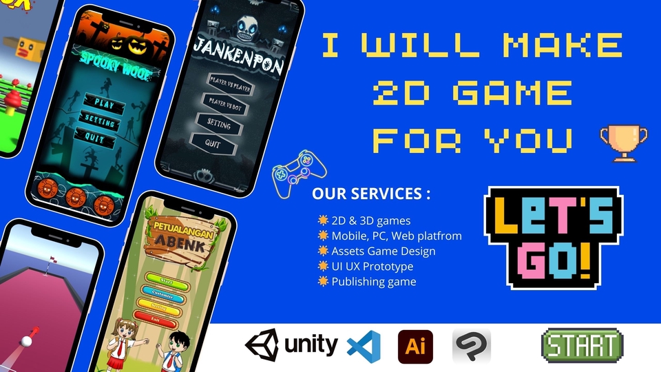 Jasa Pembuatan Game dari Game Developer Berbagai Platform - GAME DEVELOPMENT 