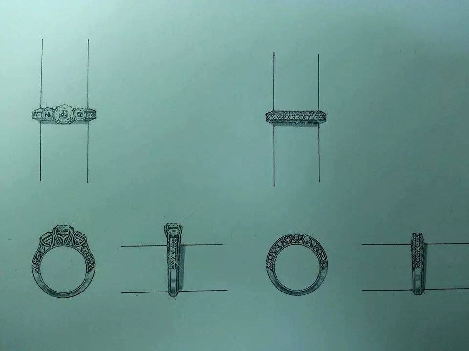 อื่นๆ - ออกแบบเครื่องประดับ เขียนมือ hand sketch jewelry design - 20