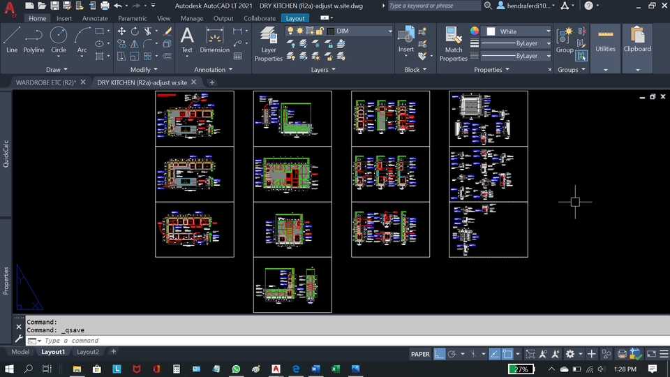 Desain Furniture - Spesialis Gambar Furniture (CAD) 24 Jam Selesai - 4