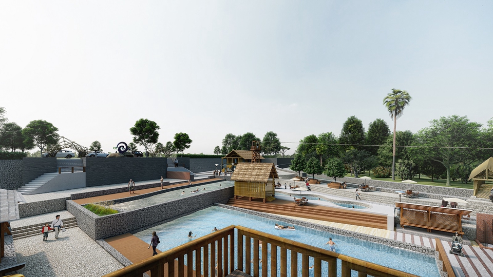3D & Perspektif - RENDER VIDEO 3D ANIMASI BANGUNAN - 13