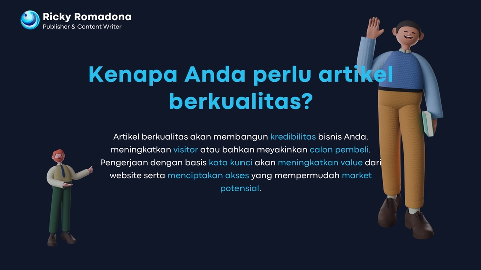 Penulisan Konten - Penulisan Artikel SEO Terpercaya Untuk Semua Niche Website - 1