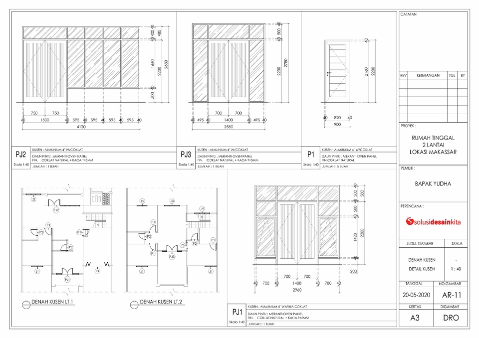 CAD Drawing - GAMBAR KERJA PROFESIONAL - 13