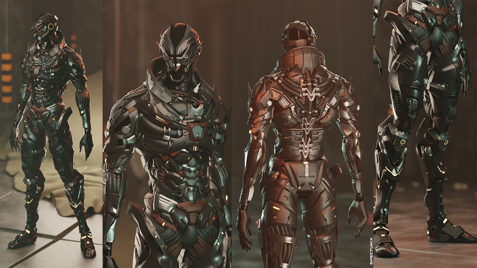 ทำโมเดล 3D - รับขึ้นโมเดล3D Character , Anime , Robot , Mascot , Prop , 3D Animation - 11