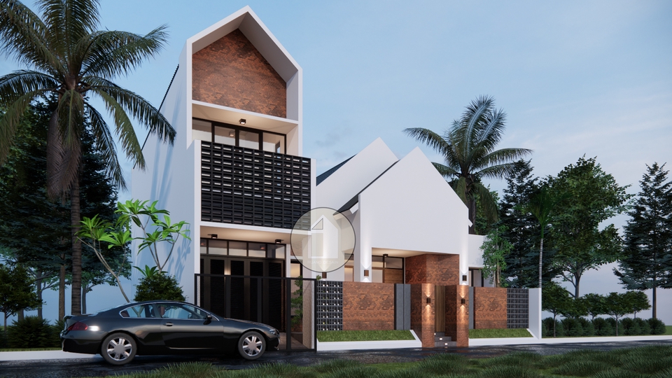 3D & Perspektif - Jasa Desain Rumah (3D, Gambar kerja, Animasi) - 30