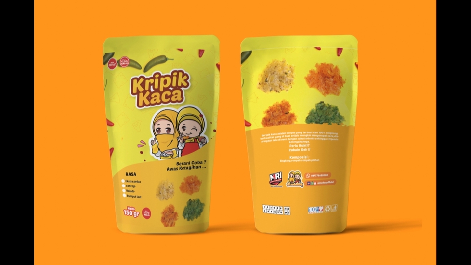 Label & Kemasan - Design Label / Kemasan Premium dan Profesional, 1 Hari Jadi, Harga Murah - 20