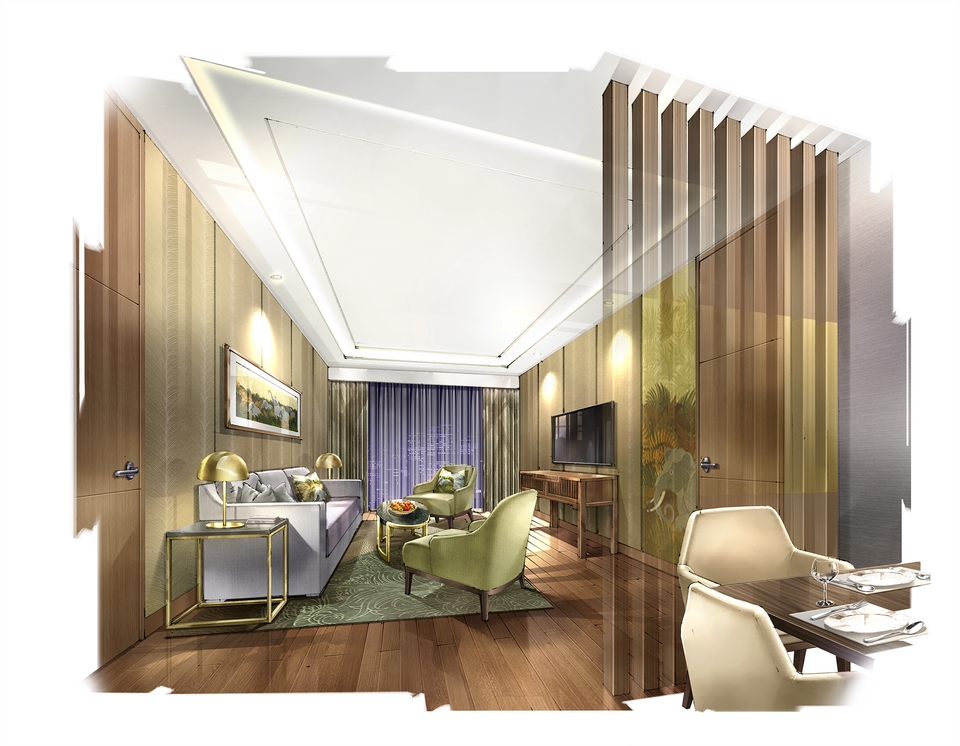 3D Perspective -  hand rendering perspectives  - 17
