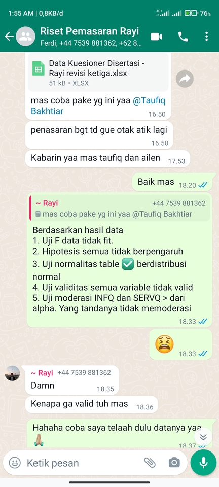 Analisis Data - Jasa mengolah data SPSS berserta konsultasi sampai lulus - 2