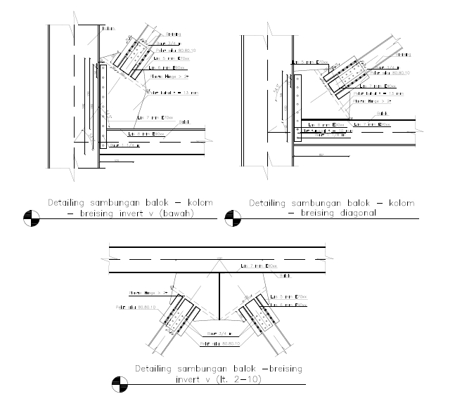 CAD Drawing - Gambar CAD 2D - Civil & Architecture drawing, dll. - 5