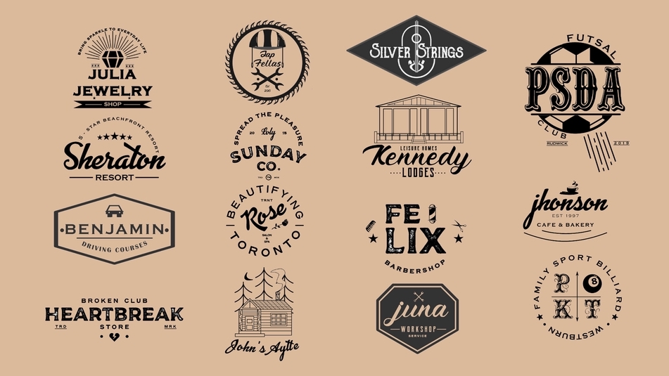 Logo - Desain Logo Professional, Classic & Luxury - 6