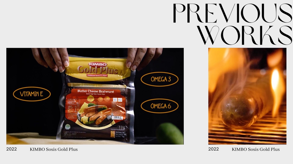 Jasa pembuatan video company profile untuk produk sosis Kimbo Gold Plus