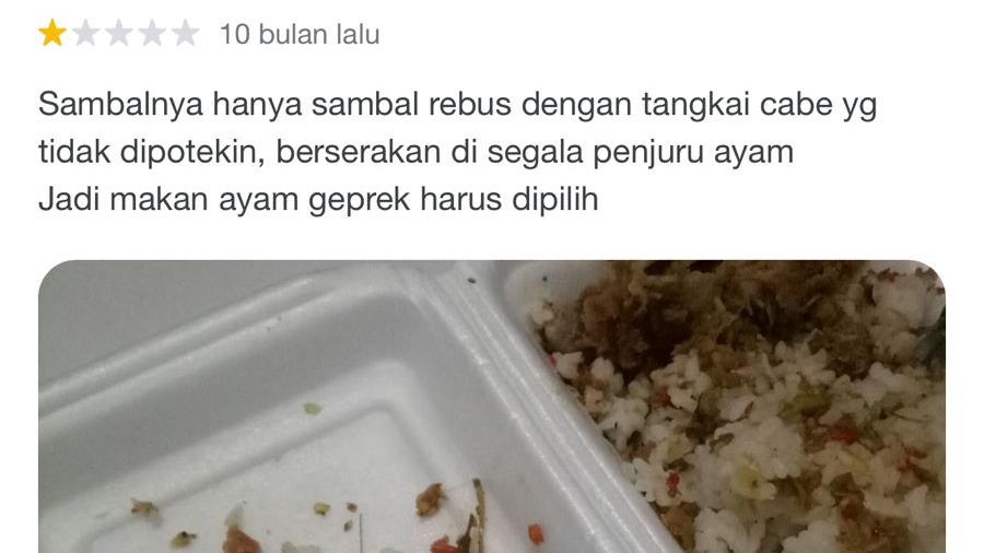 Memberi Review - Riview melalui google maps - 1