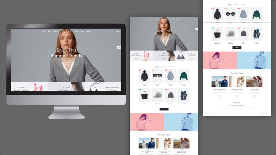 Web Development - Website Toko Online / E-Commerce / E-Course / Kursus Online / Shopify - 3