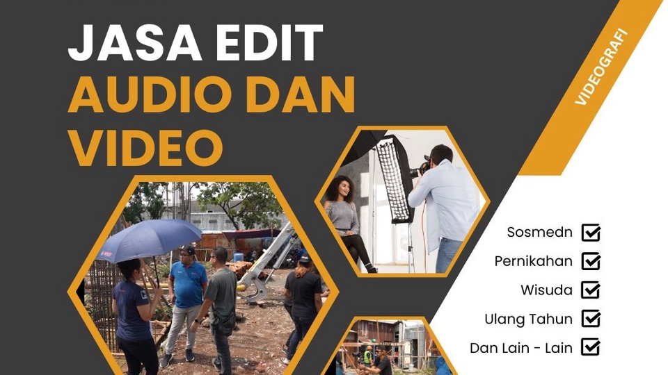 Video Editing - Professional Video Editing (Cepat Balas, Cepat Tuntas, dan Berkualitas) - 1