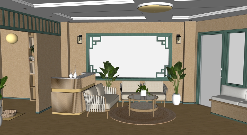 รับทำภาพ 3d perspective ออกแบบบ้าน 3d รับออกแบบร้านค้า 3d รับเขียนแบบ 3d