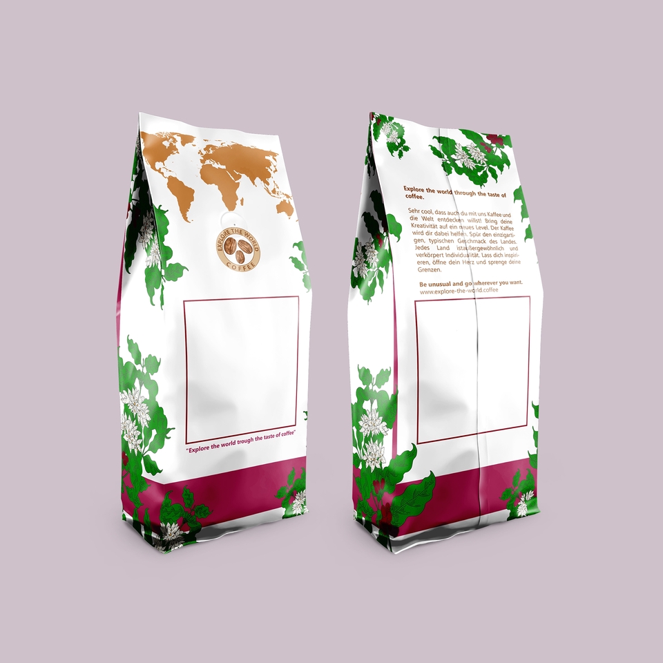 Desain kemasan kotak makanan unik untuk branding produk makanan dan minuman anda.