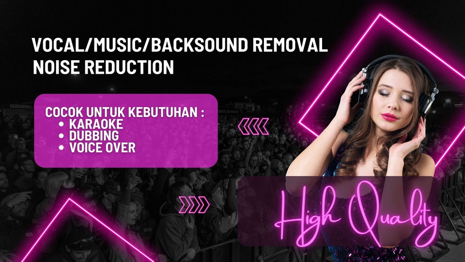 Vocal/Music Removal & Noise Reduction (Editing Audio)