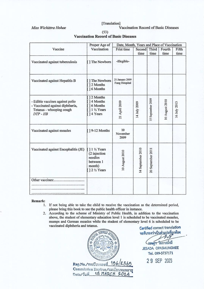 แปลภาษา - แปลเอกสาร - 5