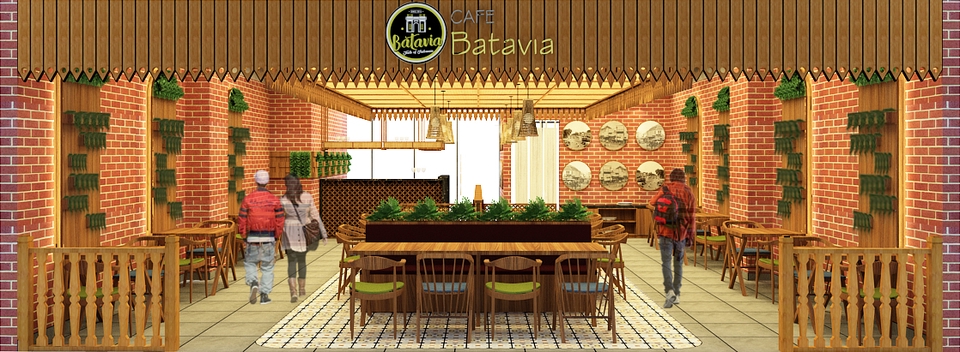 3D & Perspektif - Desain Interior & Eksterior Rumah, Cafe, Kantor, Area Komersil 3D & Shopdrawing Profesional - 16
