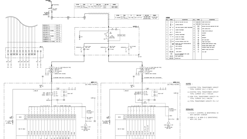 เขียนแบบวิศวกรรมและออกแบบโครงสร้าง - ออกแบบระบบไฟฟ้า โซล่า Solar  - 1