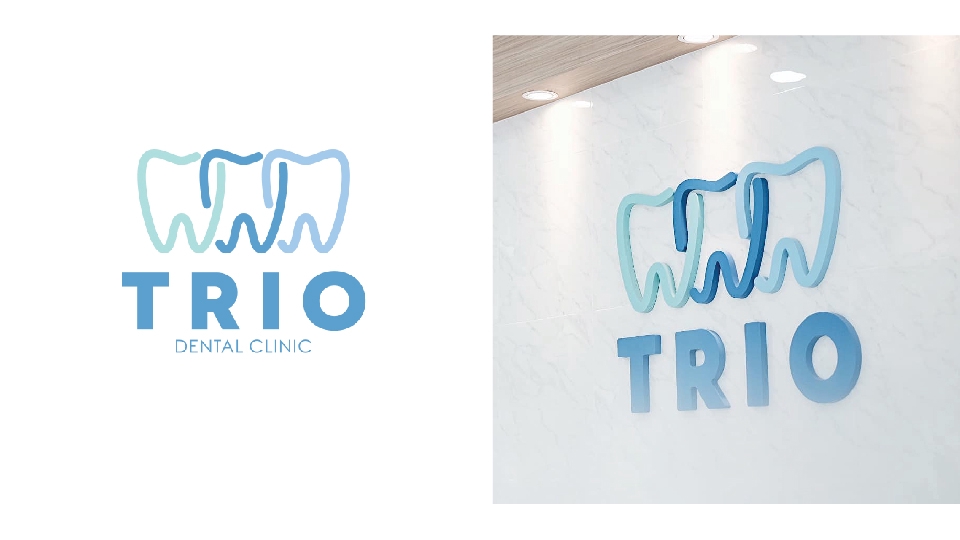 ออกแบบโลโก้ทันตกรรม สไตล์เรียบหรู มินิมอล รับออกแบบโลโก้ร้านทันตกรรม