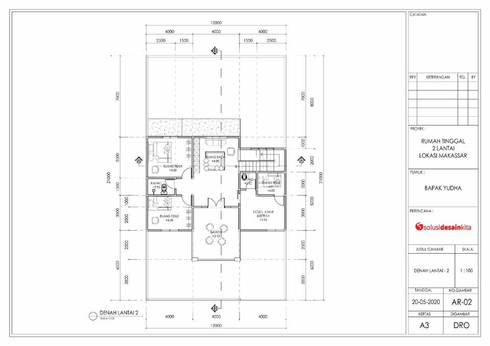 CAD Drawing - GAMBAR KERJA PROFESIONAL - 4