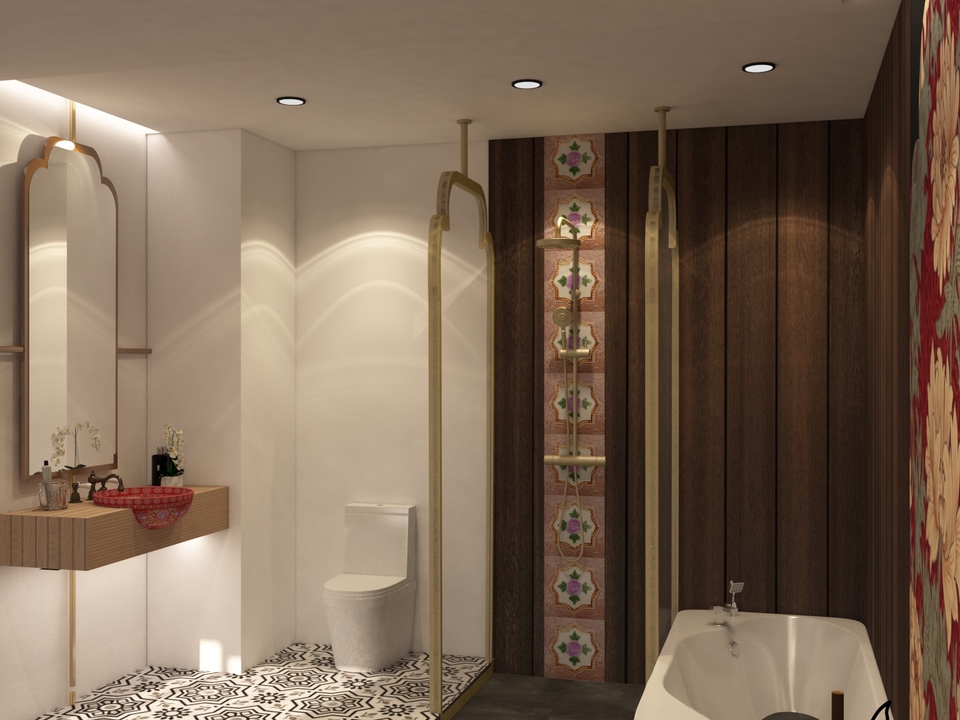 3D Perspective - render 3D perspective Interior design - 29