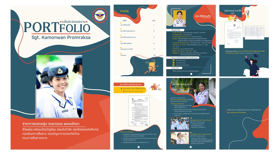 Portfolio & Resume - Portfolio & Resume are show your true colors - 28