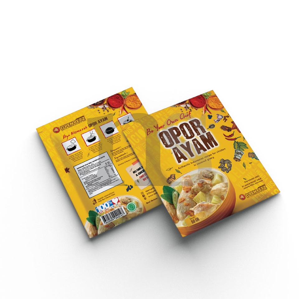 Label & Kemasan - Desain Kemasan Super Keren - 3