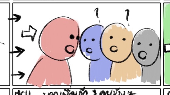 วาด/ออกแบบสตอรี่บอร์ด - Story Telling & Story board ในราคานักศึกษาจบใหม่ - 1