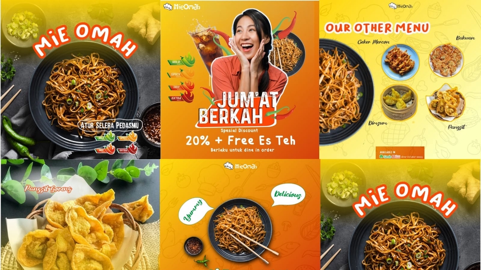 Banner Online - Paket Sosial Media content - 1