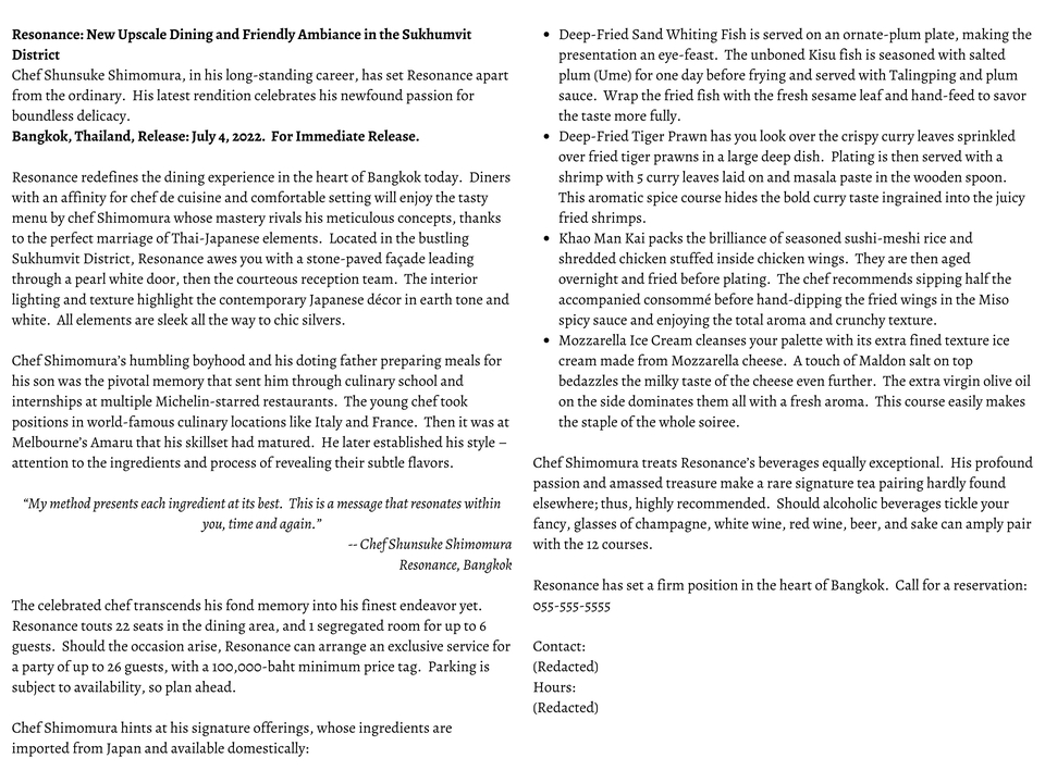 เขียนบทความ - Company profile / Press release / Copywriting / social caption / About Us page - 16
