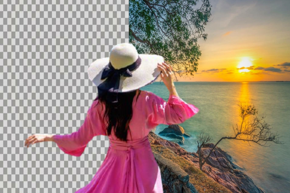 Edit Gambar & Photoshop - EDIT BACKGROUND & ERASE BACKGROUND - 5