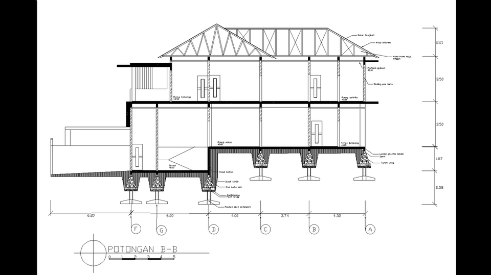 3D & Perspektif - Desain Grafis, Editing Foto, 3D Modelling Bangunan dan RenderingGambar Kerja AutoCAD - 6