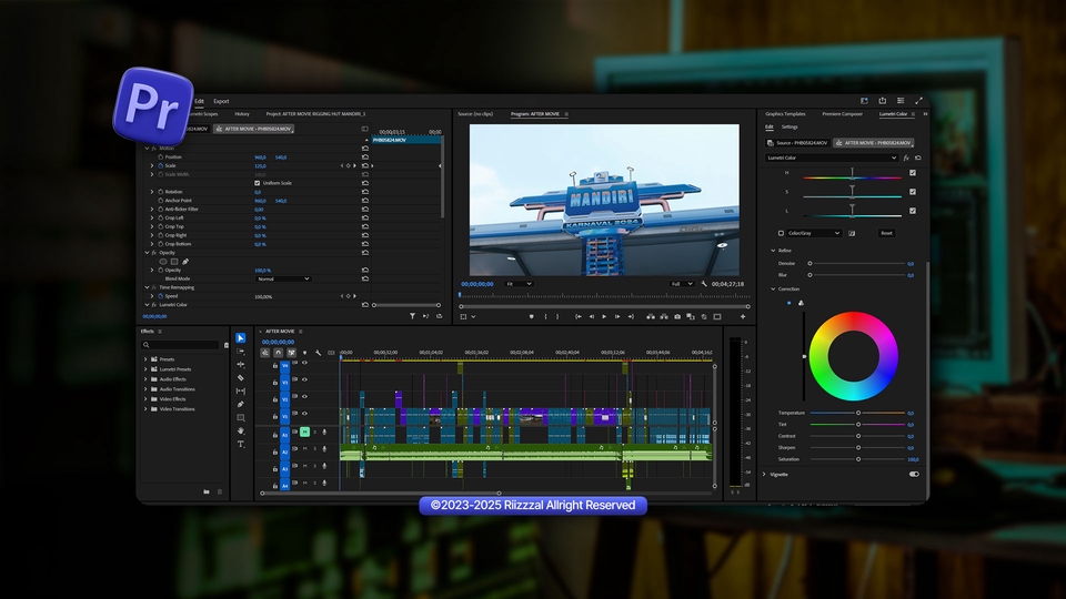 Jasa edit video freelance, mengedit video dengan software adobe premiere pro, contoh video editing professional, harga jasa edit video youtube.